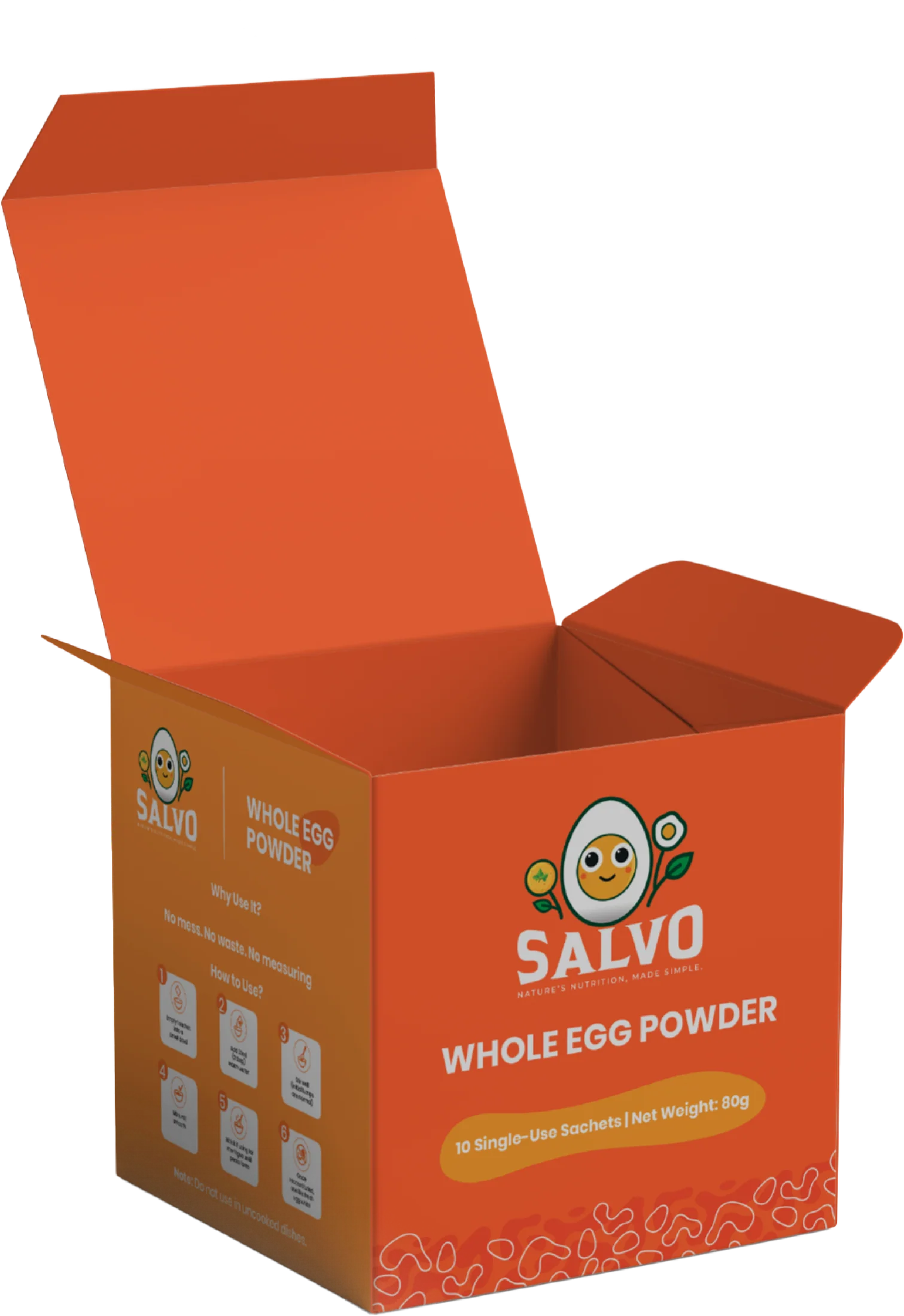 Salvo, Whole Egg Powder. Design by Smita.