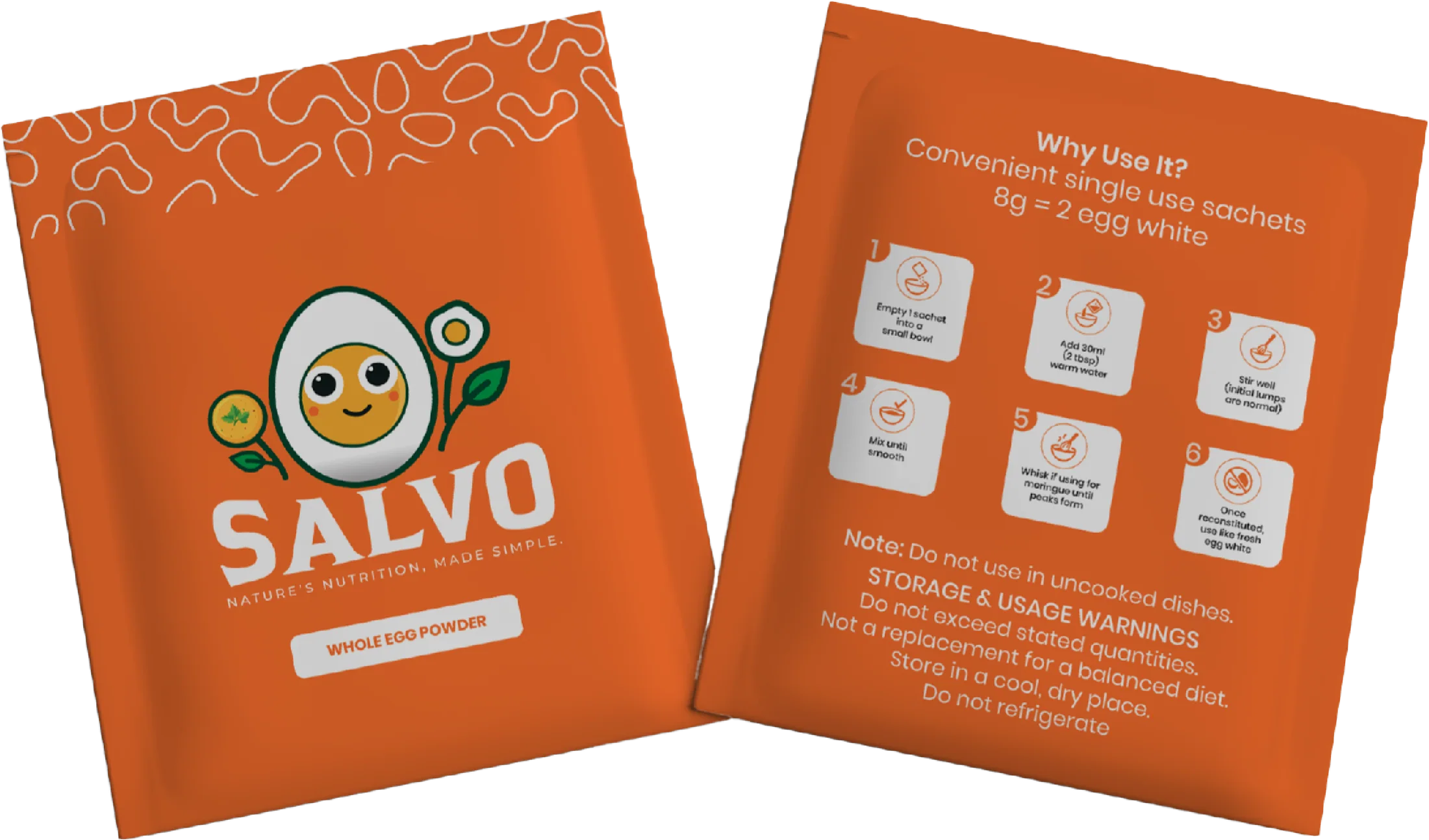 Salvo, Whole Egg Powder. Design by Smita.
