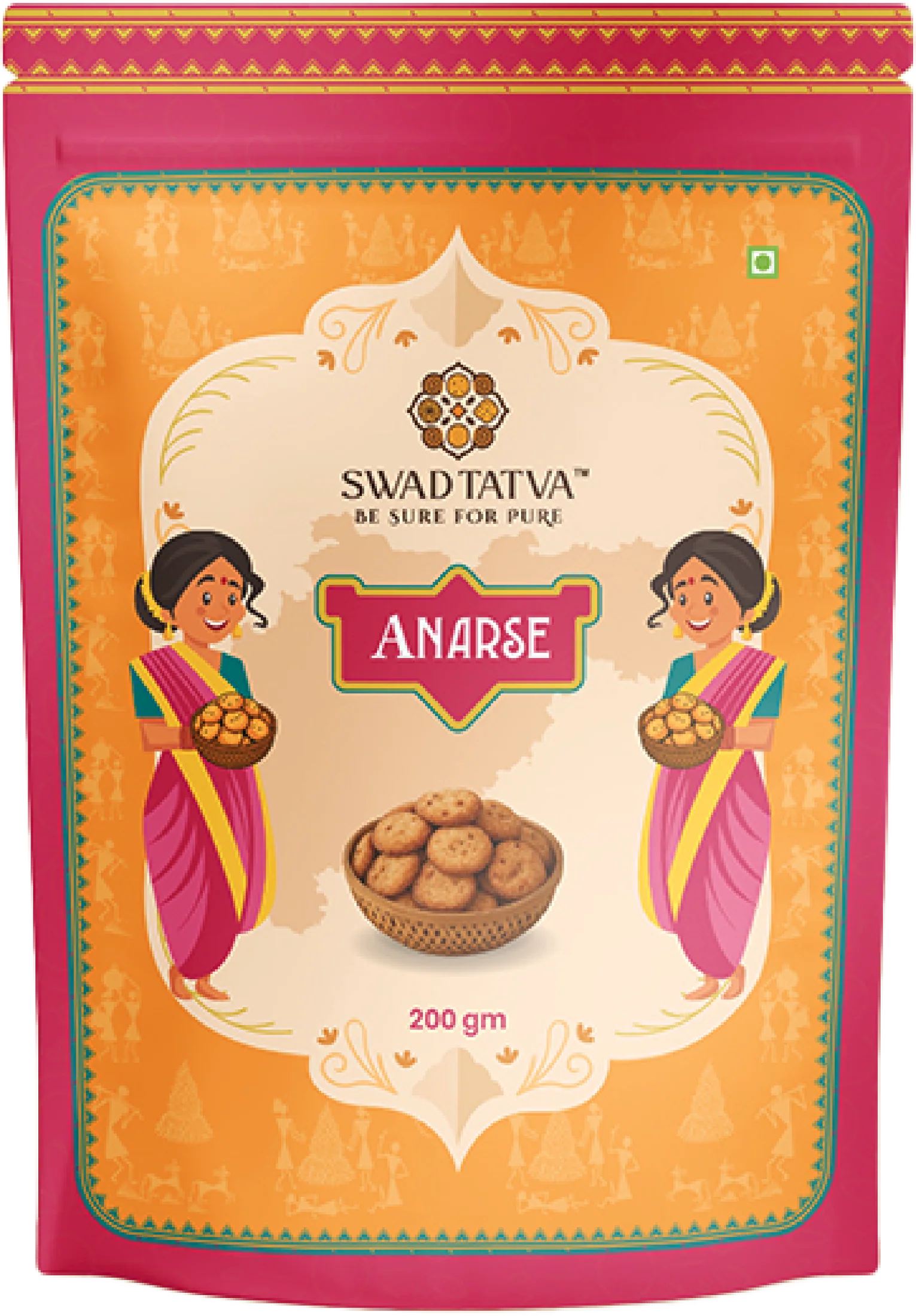 Swad Tatva, Namkeen range. Design by Smita.